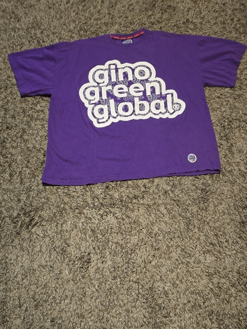 Men's Purple Graphic Tee
